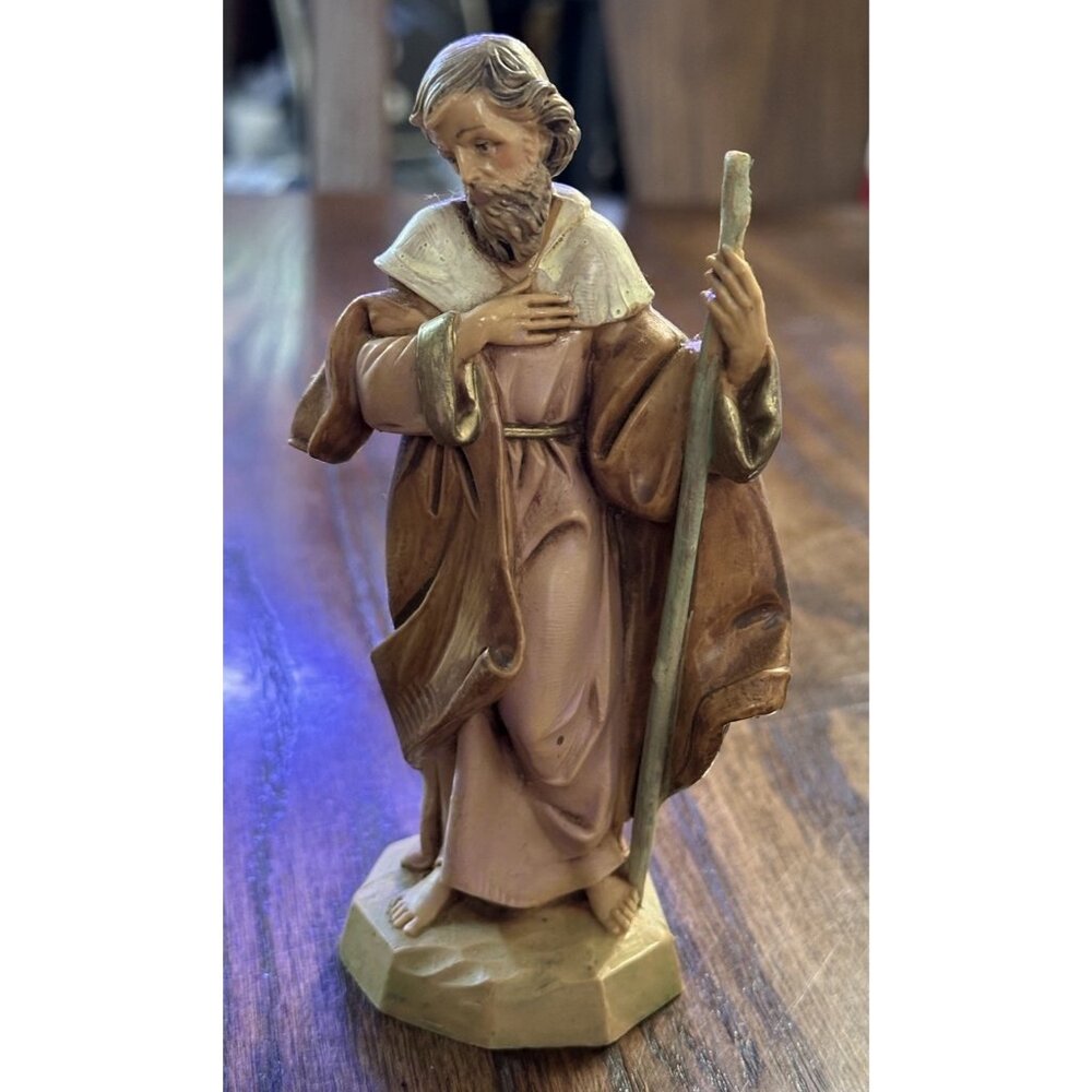 Vintage Fontanini Joseph of Holy Family 72511 Italy 1991 5" Inch Scale